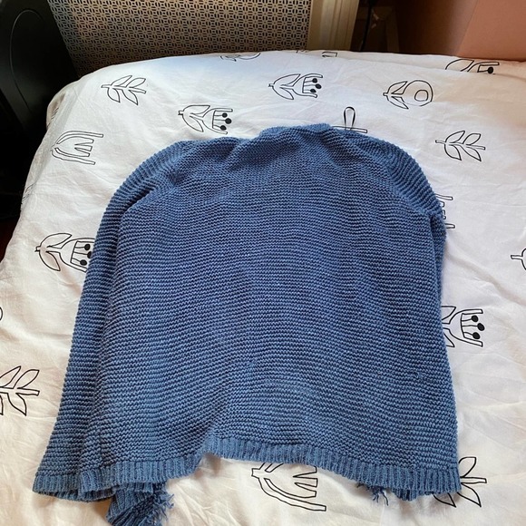 H&M Blue Knit Cardigan Sweater - Picture 7 of 7